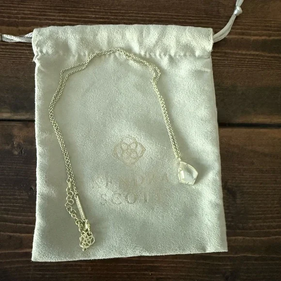 Kendra Scott Elegant Gold and Cory Stone Pendant Necklace - Picture 3 of 3
